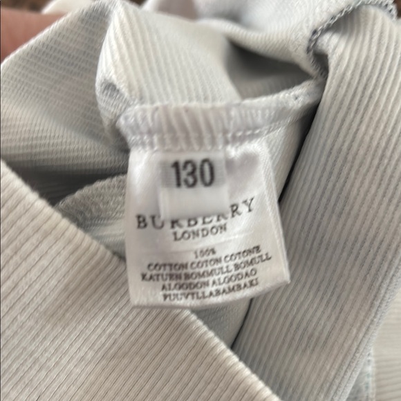 Burberry Boys/Girls Casual BLUE WHITE Monogram B Joggers-6/7 - Picture 5 of 16